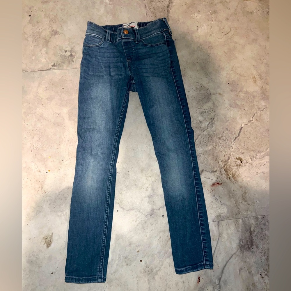 Girls Abercrombie 7/8 slim jeans